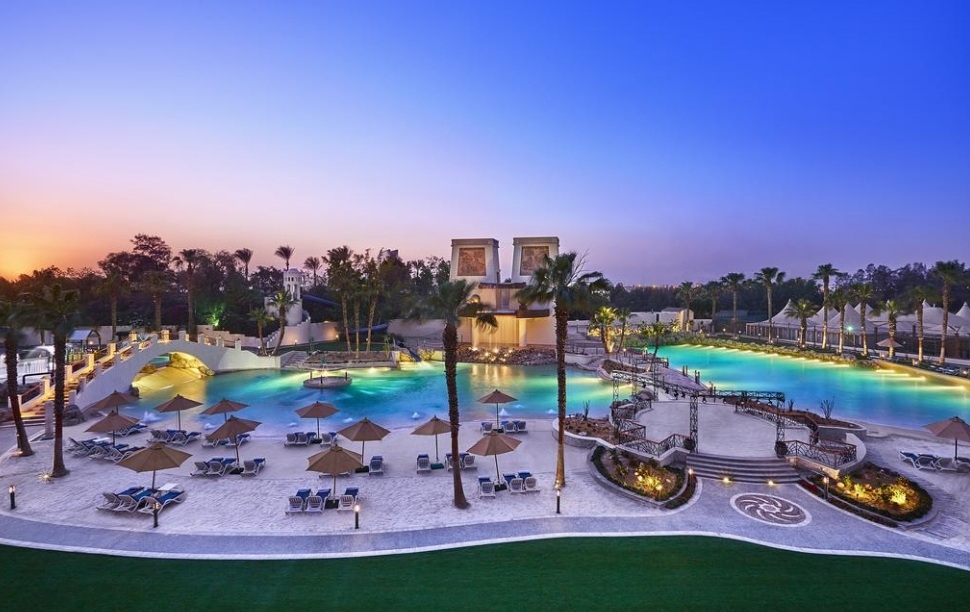 فندق جي دبليو ماريوت القاهرة - حمام السباحه 